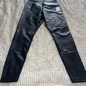 NWT BP Faux Leather leggings